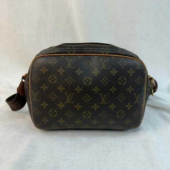 Louis Vuitton Brown Monogram Reporter Bag - Picture 3 of 9